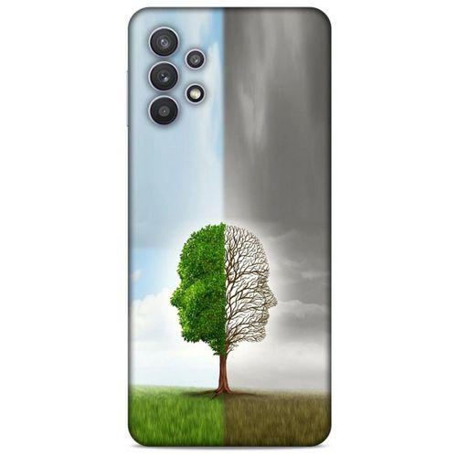 Lopard Samsung Galaxy A32 Uyumlu Kılıf Depresyon (35) Fit Design Kılıf