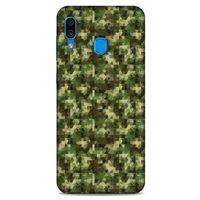 Kamuflaj 43 Samsung Galaxy A30 Kılıf Silikon Kapak