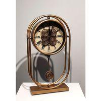 Özel Tasarım Metal  Çarklı Masa Saati