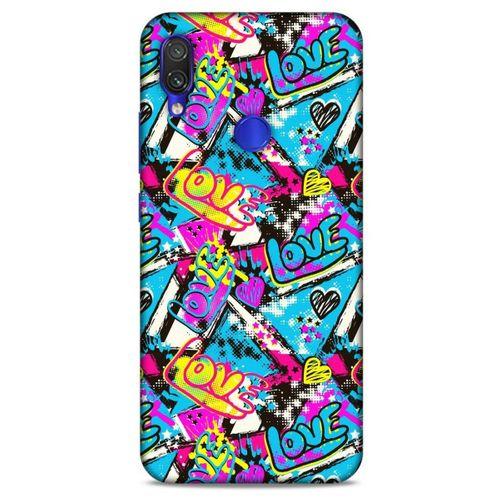 Graffitix (23) Desenli Silikon Kapak Xiaomi Redmi Note 7 Pro Kılıf