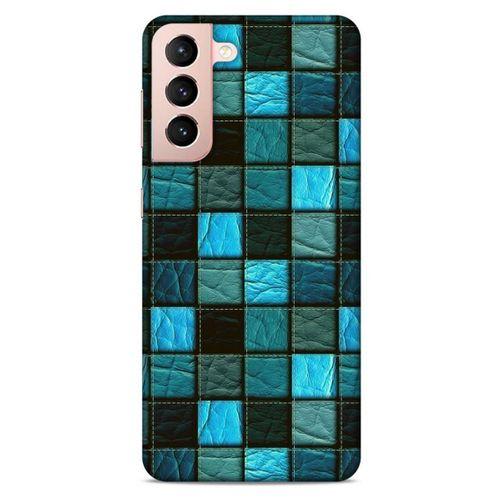Lopard Samsung Galaxy S21 Uyumlu Kılıf Patchwork (27) Tasarımlı Kılıf