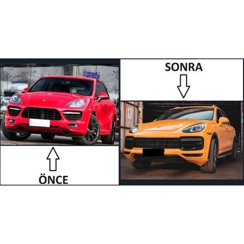 Cayenne 2011-2014 Uyumlu İçin Full Facelift 2018+ Turbo (Farlar Dahil)