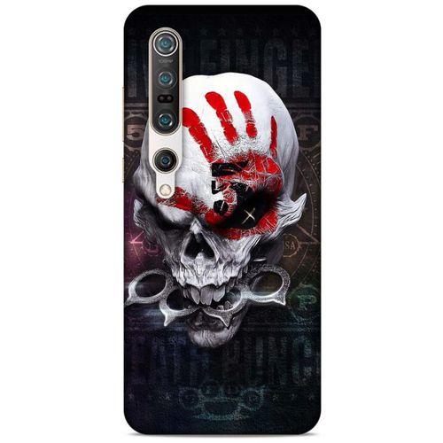 Xiaomi Mi 10 Pro Uyumlu Kılıf Motorsiklet (27) Tasarımlı Kılıf Kurukafa