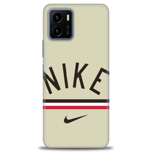 Vivo Y21 Kılıf HD Baskılı Kılıf - Nike + Tam Ekran Koruyucu