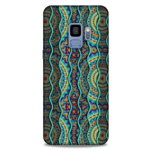 Samsung Galaxy S9 Kılıf Baskılı Özel Seri Taşlı (32) Soft Silikon Kılıf