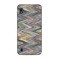 Samsung Galaxy A10 Uyumlu Kılıf Romans (47) Crystal Flex Kılıf Zig Zag