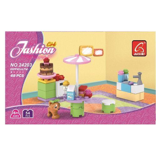 Ausini  Parça Fashion Girls Pasta Dükkanı