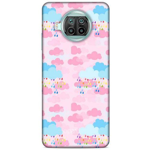 Xiaomi Mi 10T Lite 5G Kılıf Pastel Renkler (49) Ultra Silikon Kılıf Şeker Pembe Mavi