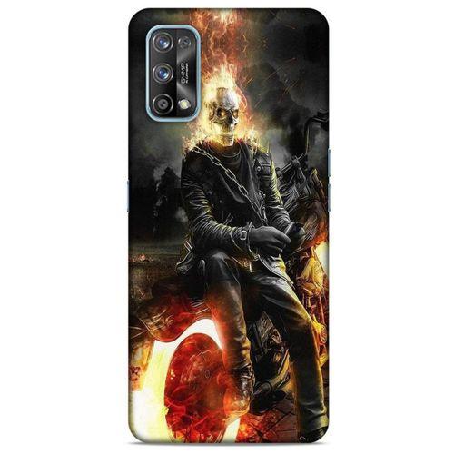 Realme 7 Pro Uyumlu Kılıf Motorsiklet (16) Kalın Kılıf İskelet