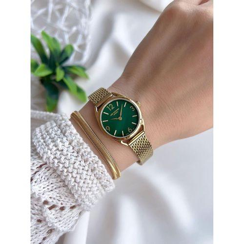 Lee Cooper Çelik Kordonlu 3 Atm Suya Dayanıklı + Bileklik Hediyeli Kadın Kol Saati VS.BLKT.0794