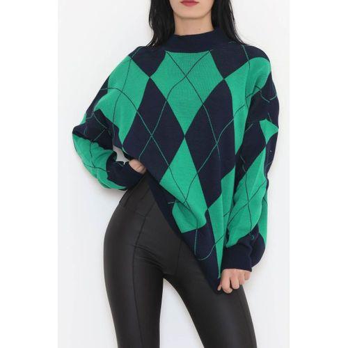 Etnik Desen Triko Lacibenetton - 3038.1577.