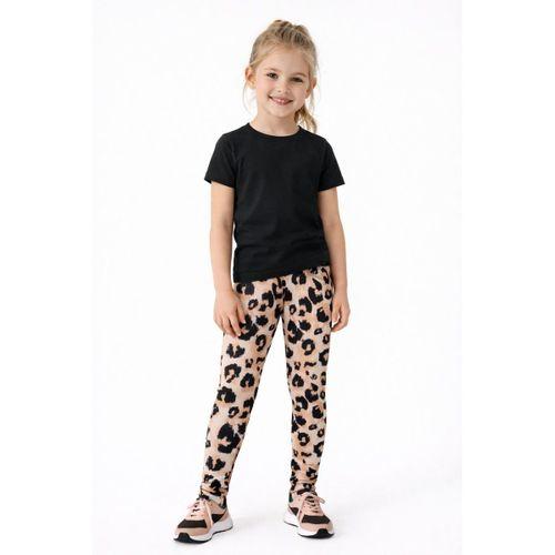 Kız Çocuk Fitilli Tayt Leopar BGL-ST05205