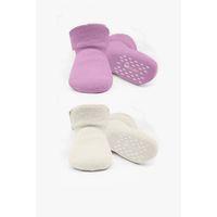 Bi̇style 2'li Havlu Soket Kaymaz Basic Gi̇rl 10507 Gül Kurusu