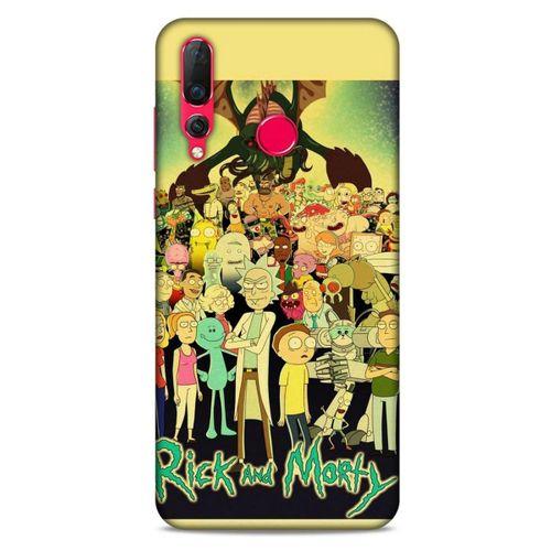 Huawei P Smart Z Uyumlu Kılıf Rick And Morty (38) Neo Hybrid Kılıf Rick Sanchez