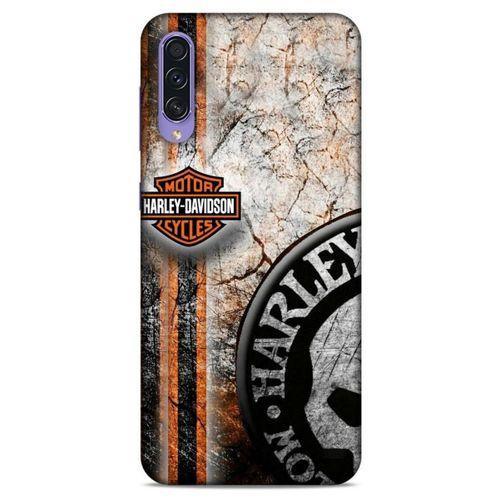 Samsung Galaxy A50s Uyumlu Kılıf Motorsiklet (11) Tam Koruma Harley Davidson
