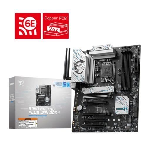 MSI B760 GAMING PLUS WIFI DDR4 M.2 ATX 1700p
