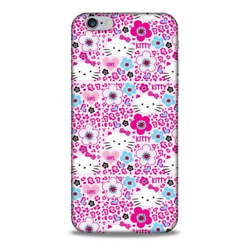 Lopard Apple Iphone 6S Uyumlu Kılıf Kediler (2) Kabı Hello Kitty