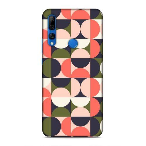 Huawei Y9 Prime 2019 Uyumlu Kılıf Insomnia (42) Rugged Armor Kılıf Kare Daire