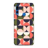 Huawei Y9 Prime 2019 Uyumlu Kılıf Insomnia (42) Rugged Armor Kılıf Kare Daire