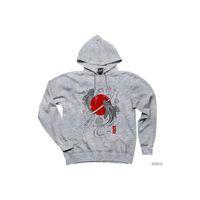 Koi Balık Gri Kapşonlu Sweatshirt Hoodie