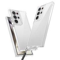 Galaxy S24 Ultra Kılıf Airbagli Takılabilir Askı Aparatlı Zore Snap Silikon Kapak