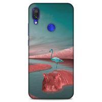 Lopard Xiaomi Redmi Note 7 Pro Uyumlu Kılıf Manipülasyon ☻ (21) Koruyucu Kapak Baskılı