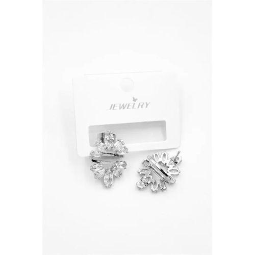 Taşlı Küpe - Gümüş