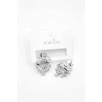 Taşlı Küpe - Gümüş