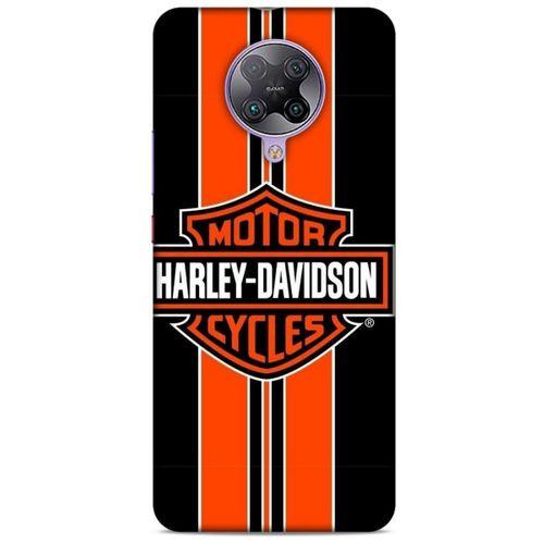 Xiaomi Redmi K30 Pro Uyumlu Kılıf Motorsiklet (36) Glitter Kılıf Harley Davidson