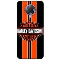 Xiaomi Redmi K30 Pro Uyumlu Kılıf Motorsiklet (36) Glitter Kılıf Harley Davidson