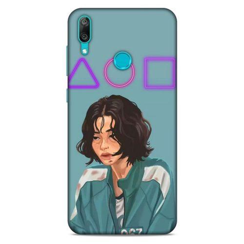 Huawei Y7 Prime 2019 Uyumlu Kılıf Squid Game (44) Tough Armor Kılıf Yun