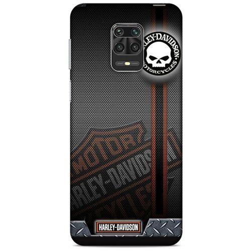 Xiaomi Redmi Note 9S Uyumlu Kılıf Motorsiklet (46) Core Armor Kılıf Harley