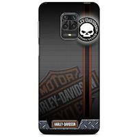 Xiaomi Redmi Note 9S Uyumlu Kılıf Motorsiklet (46) Core Armor Kılıf Harley