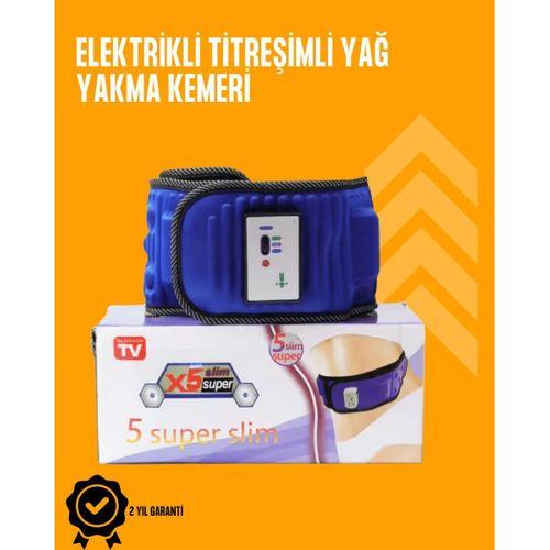 Titreşimli Masaj ve Zayıflama Kemeri – 5 Motor, 20 Mıknatıs, Ayarlanabilir Hız