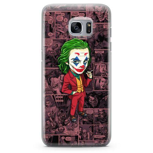 Samsung Galaxy S7 Edge Kılıf Joker Arka Kapak Koruma Desenli Full Koruyucu