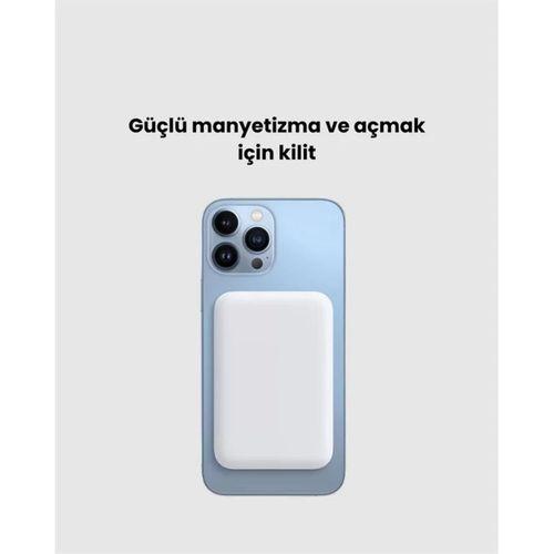 10.000 Mah Magsafe Manyetik Powerbank