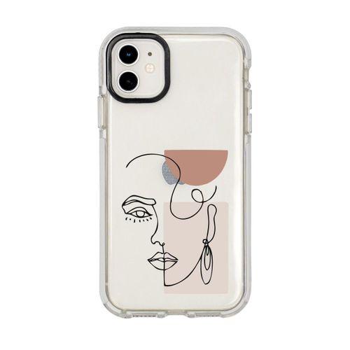 iPhone 12 Mini Women Art Desenli Candy Bumper Silikonlu Telefon Kılıfı