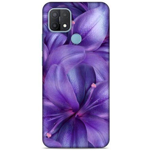 Oppo A15s Uyumlu Kılıf Mor Delisi (35) Fit Design Kılıf Tomurcuk
