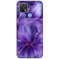 Oppo A15s Uyumlu Kılıf Mor Delisi (35) Fit Design Kılıf Tomurcuk