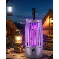 Uv Mor Işık Elektrikli Sivrisinek Tuzak Lamba Sessiz Çalışma Gece Aydınlatmalı