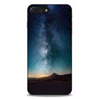 Lopard Apple Iphone 7 Plus Uyumlu Kılıf Gece'S (22) Tam Koruma Kılıfı Yeşil Beyaz