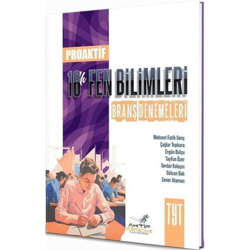 TYT Fen Bilimleri PROAKTİF 16 lı Branş Denemeleri Aktif Öğrenme