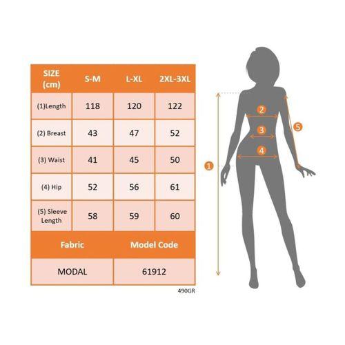 Kadın Uzun Kollu V Yakalı Midi Modal Elbise