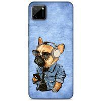 Oppo Realme C11 Kılıf Köpek Kıyafetleri (3) Kapak Pug Gömlek