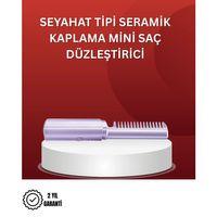 Isıtmalı Saç Düzleştirici Fırça – Kablosuz Ve Hafif Tasarım