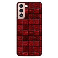 Lopard Samsung Galaxy S21 Uyumlu Kılıf Patchwork (12) Koruyucu Silikon