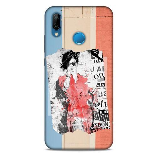 Sokak Modası 48 Huawei P20 Lite Kılıf Desenli Silikon