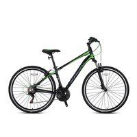 Kron TX75 28 Jant Trekking Bisiklet Mat Siyah-Füme-Yeşil 43 cm