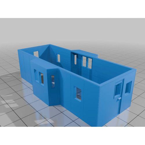 Jenerik Bay Pencere Caboose (HO ölçeği) - 6905164