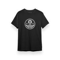 Foundation Logo Siyah Kısa kol Erkek Tshirt